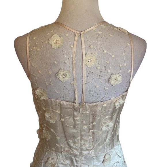 Taylor Dress size 8 beautiful lace with embellishment over ivory lining. - Picture 4 of 5